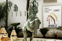 Detalle-monumento-ecuestre-hotel-jerez-spa