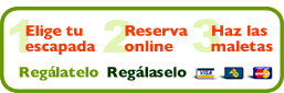 Elige tu escapada, Reserva Online y Haz la Maleta